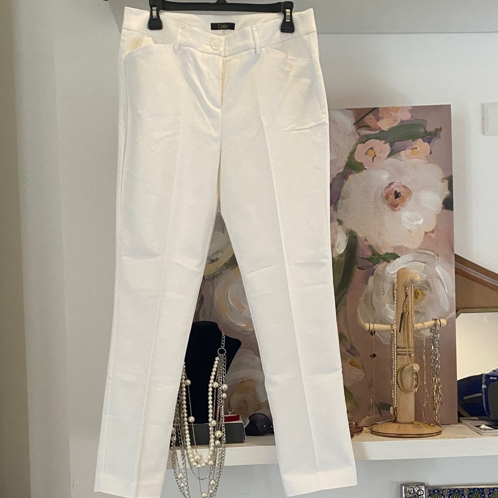 Dalia White Pants